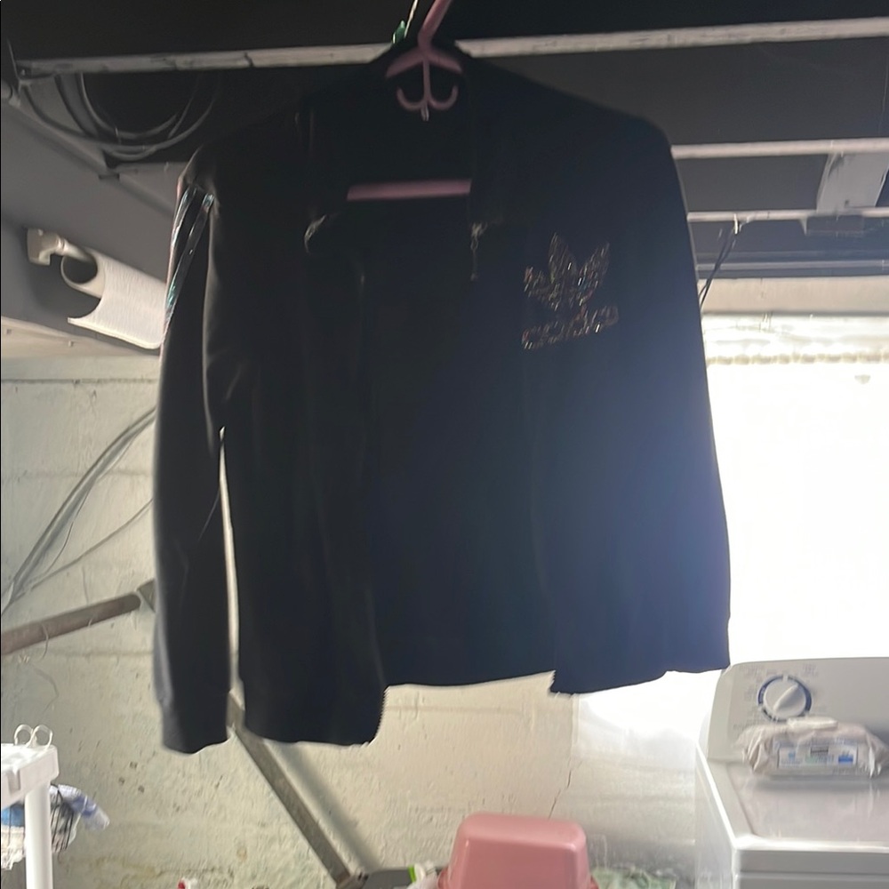 Adidas Black Full-Zip Jacket